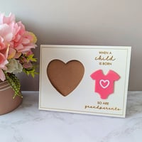 Image 1 of New Grandchild Frame | Grandparent Gift