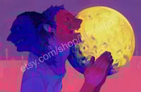 Image 1 of Full Moon Print