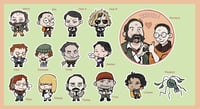Image 1 of Disco Elysium Stickers