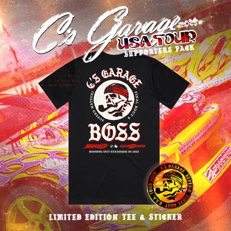 U.S.A. Tour Supporters Pack - Tee & Sticker