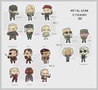 Image 1 of MGS Stickers 2