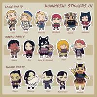 Image 1 of DunMeshi Stickers 01