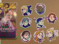 Image 2 of FE3H Blue Lions Sticker Set 2