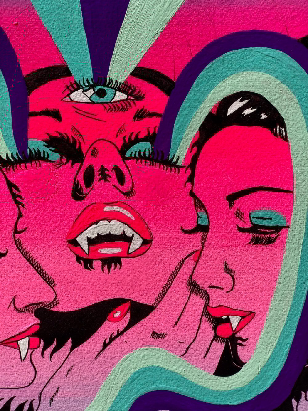 Vampire Lovers Original Painting