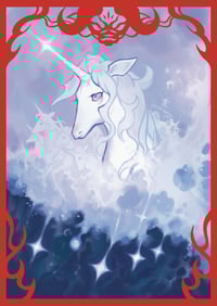 The Last Unicorn A4 Poster