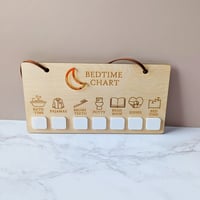 Image 3 of Bedtime Routine Sign | Dry Erase