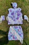 Wild lavender cow girl set  