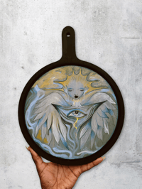 Image 3 of Vellum original on wood ✨