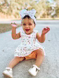 Image 3 of Party Prints | ruffle shorties | multiple prints