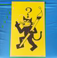 Image 2 of Felix Paintbrush Offset Print