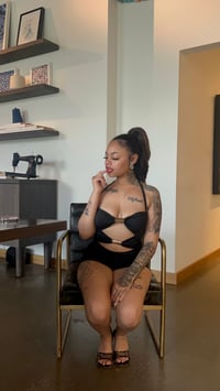 Image 3 of Tasha Hollow Romper Set