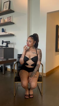Image 1 of Tasha Hollow Romper Set