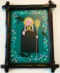 Image 3 of Black Forest Babushkas - Pair of Original Paintings