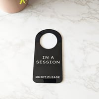 Image 3 of In A Session Door Hanger