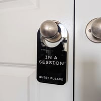 Image 2 of In A Session Door Hanger