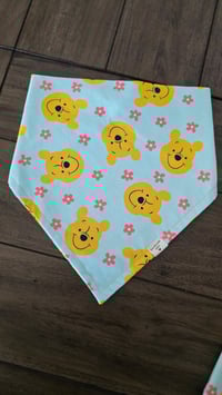 Image 2 of Winnie the Pooh Flowers Bandana