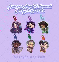 Image 1 of Dragon Age Veilguard Acrylic Charms