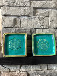 Image 4 of Golden Mandala Tray (Wall or Table Decor)