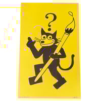 Image 1 of Felix Paintbrush Offset Print