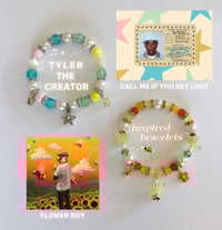 Tyler The Creator CMIYGL + Flower Boy Bracelets