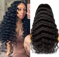 Image 1 of 13x6 HD Lace Raw Hair Loose Wave Wig 