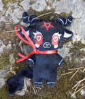 Baphomet Plushie - long tail variant, plushy, goat