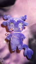 Baphomet Plushie - long tail variant, plushy, goat