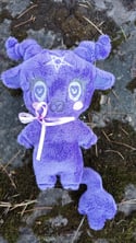 Baphomet Plushie - long tail variant, plushy, goat