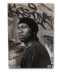 ''The Teacher'' - Original Painting inspired by KRS ONE