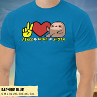 Image 9 of Peace Love Sloth Unisex T-shirt