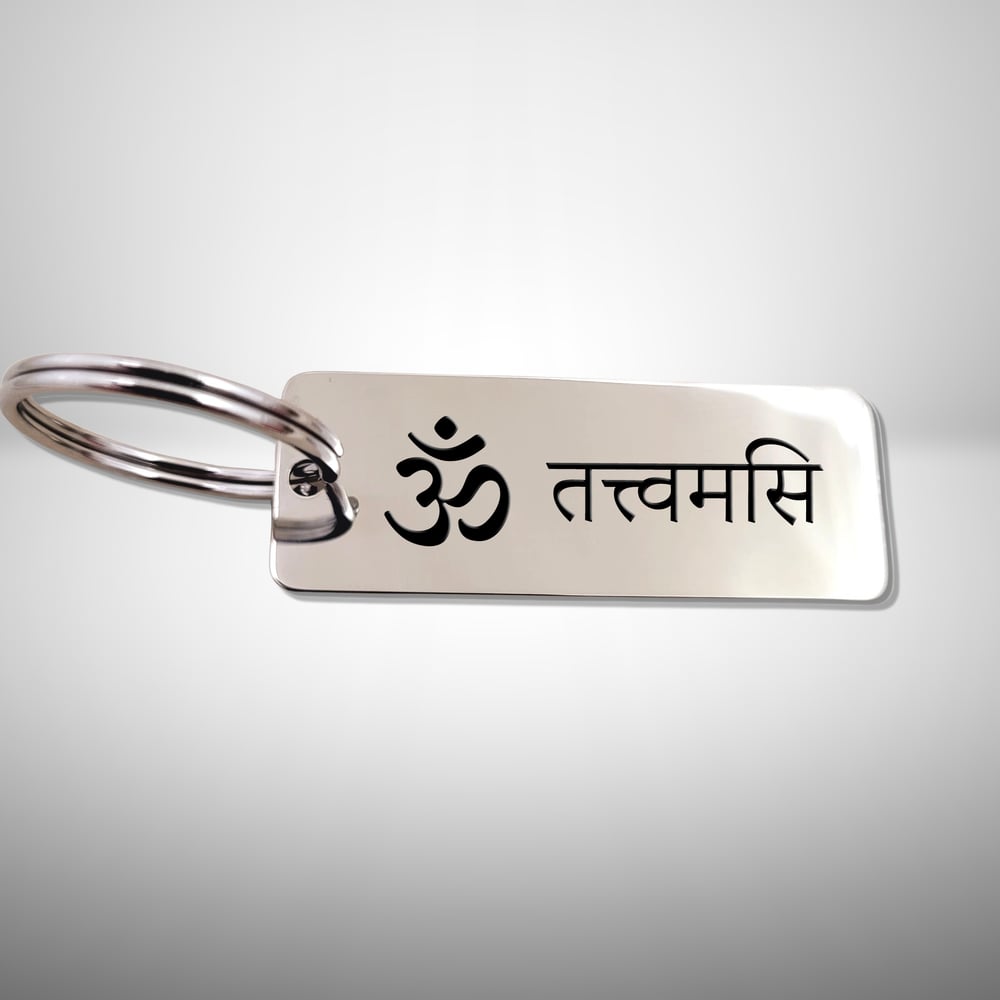 Image of Spiritual - Tat Tvam Asi - I am that Keychain