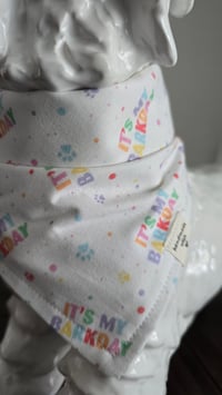 Image 2 of Barkday Bandana