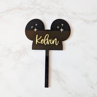 Image 3 of Mouse Ear Cake Topper