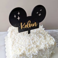 Image 1 of Mouse Ear Cake Topper