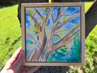 Image 5 of "Eaton Ginkgo" Original Watercolor Painting by Sandy Tyler 