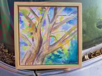 Image 1 of "Eaton Ginkgo" Original Watercolor Painting by Sandy Tyler 