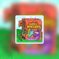 Image 3 of Lucky Daggers - Sticker