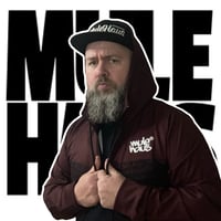Image 1 of MH0043 THRILLA ZIP UP SPRAY - SLIM FIT(UNISEX)