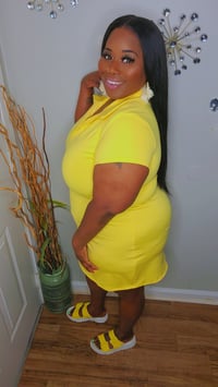 Image 3 of Spring Fling Tennis Dress(Yellow)