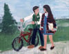 Kevin and Winnie (original painting)