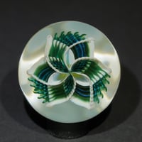 Image 1 of Green TriCello Wavey Dotsatck Marble