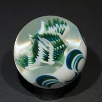 Image 3 of Green TriCello Wavey Dotsatck Marble