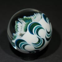Image 4 of Green TriCello Wavey Dotsatck Marble