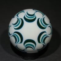 Image 7 of Green TriCello Wavey Dotsatck Marble