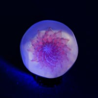 Image 2 of UV Pink Ghost Reticello Marble