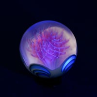 Image 3 of UV Pink Ghost Reticello Marble