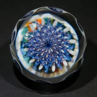 Image 1 of Floating Purple Reticello over Murrini Marble