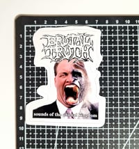 Image 2 of Brutal Truth Sounds Of The Animal Kingdom Glossy Finish Vinyl Sticker