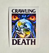 Image 1 of Crawling Death Brand Glossy Finish Vinyl Sticker