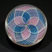 Image 1 of Reticello Marble w/ ribbon dotstacks